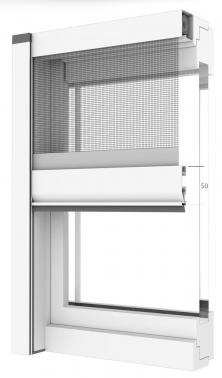 ALTO BLOCK - zanzariera ad incasso con maniglia clic-clac	