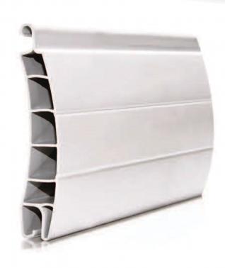 Tapparella in plastica da 4,5 kg/m2 con doghe da 14x50mm