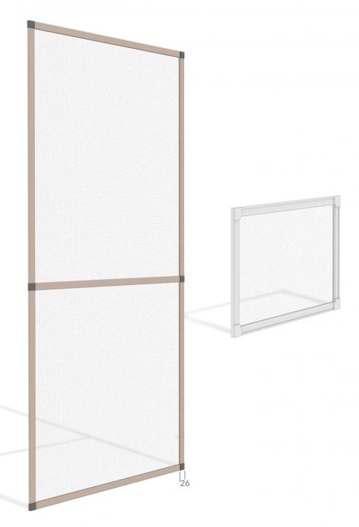 Fissa - zanzariera fissa adatta a zone ventilate